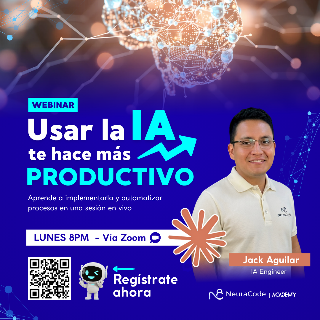 Webinar Neuracode — Usar la IA te hace más productivo